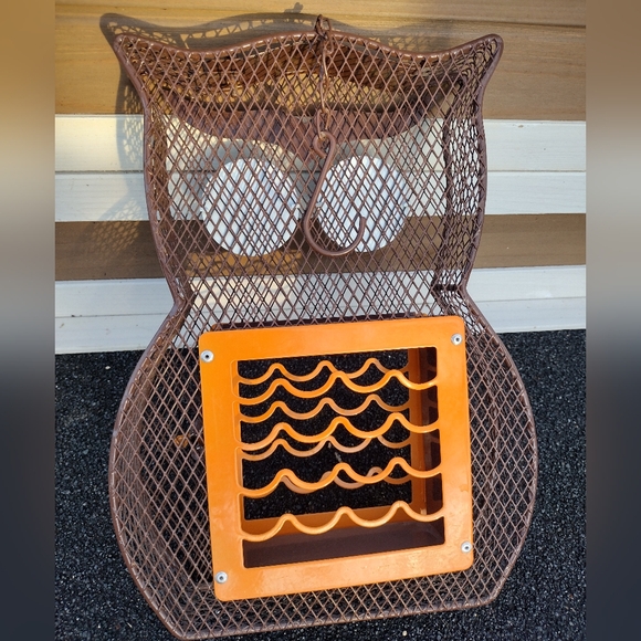 Owl - Suet and Seed combo bird feeder 😊 - Picture 3 of 4